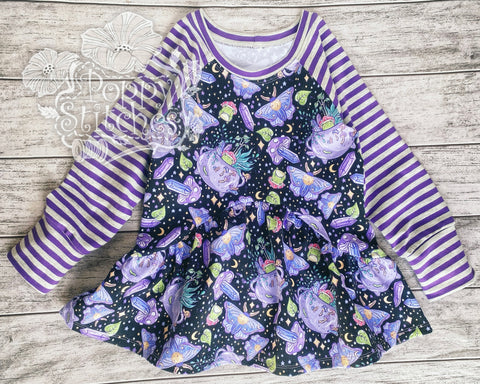 Whimsy Garden Curved Peplum 3T