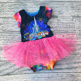 9-12m Celebration Tulle Peplum and Bummis Set