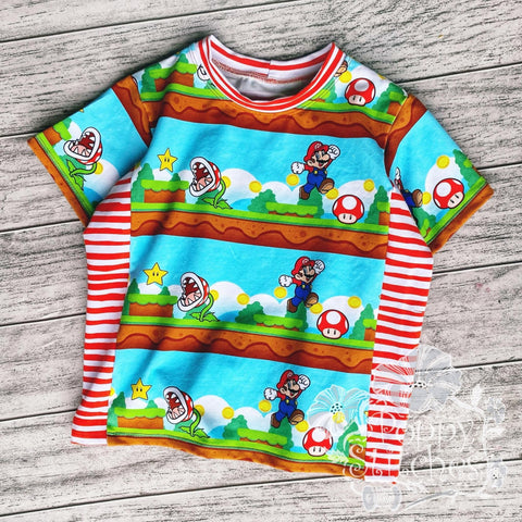 3T Gamer Colorblock Tee