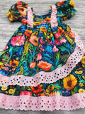 Botanica Floral Petal Dress 2T