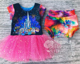 9-12m Celebration Tulle Peplum and Bummis Set