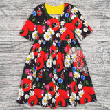 Poppies and Bees Dress