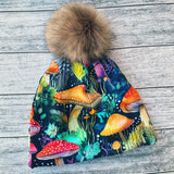 Adult Large Pom Pom Beanies