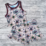 Whimsy Spiders Lounge Set (Adult Medium)